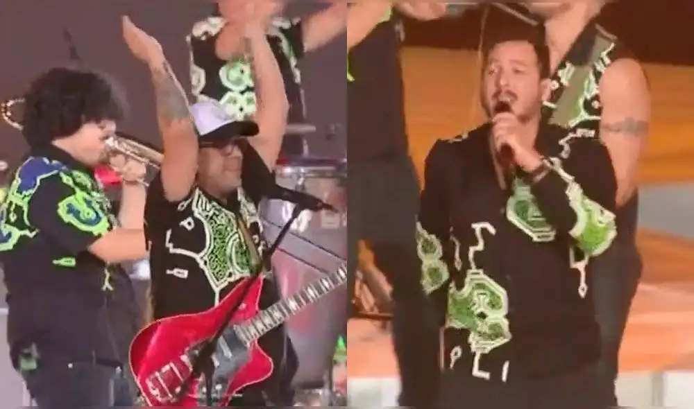 La orquesta musical también se pronunció sobre lo que sucede en la amazonía en pleno concierto