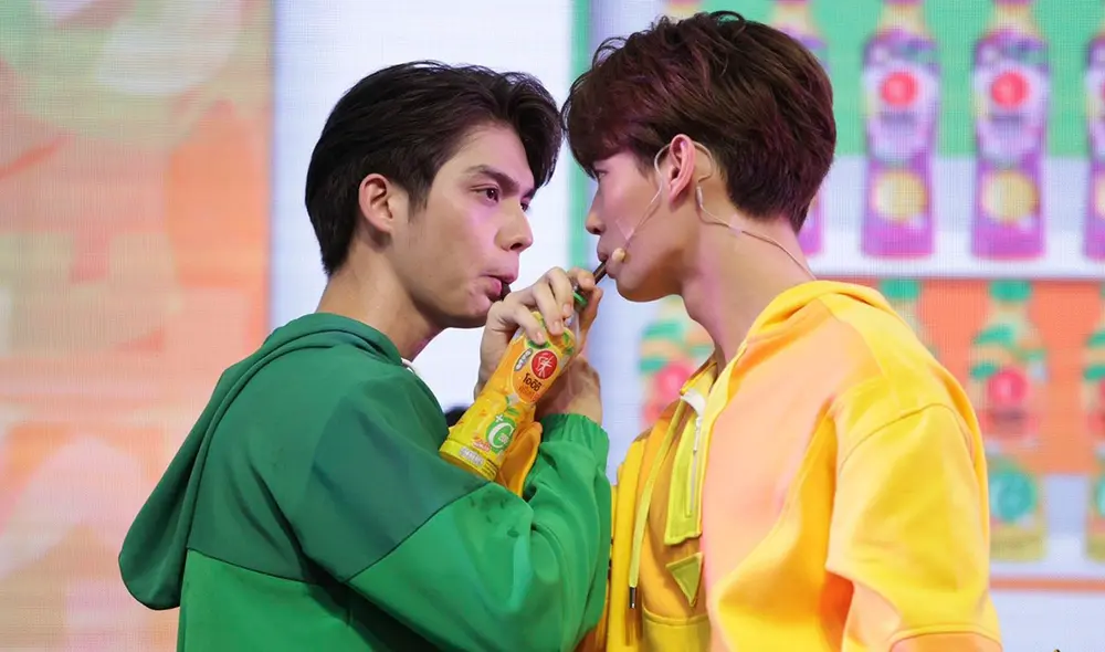 Bright y Win en evento Live de Oishi. Foto: Star Update