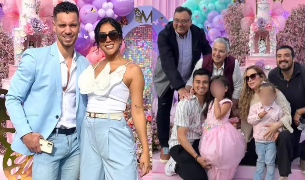 Melissa Paredes y Rodrigo Cuba demuestran la buena relación que tienen como padres. Foto: Melissa Paredes/ Instagram/ Ale Venturo/ Instagram Melissa Paredes y Rodrigo Cuba demuestran la buena relación que tienen como padres. Foto: Melissa Paredes/ Instagram/ Ale Venturo/ Instagram