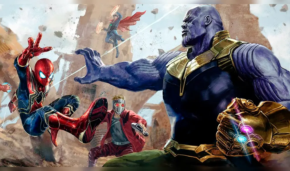 Avengers: ¿Spiderman estuvo cerca de derrotar a Thanos? Imagen así lo prueba