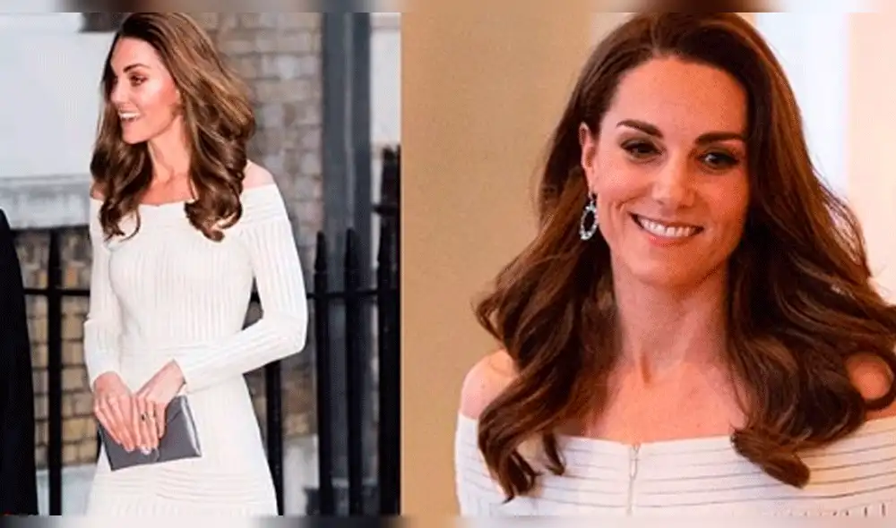 Kate Middleton se luce con sensual look y provoca admiración