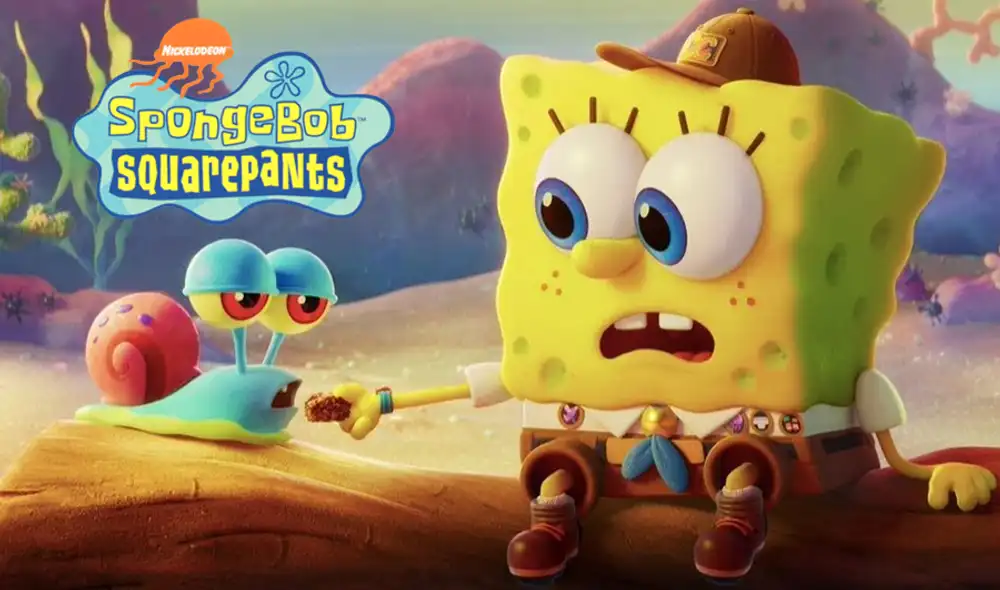 Bob Esponja se prepara para una nueva aventura. Fuente: composición.