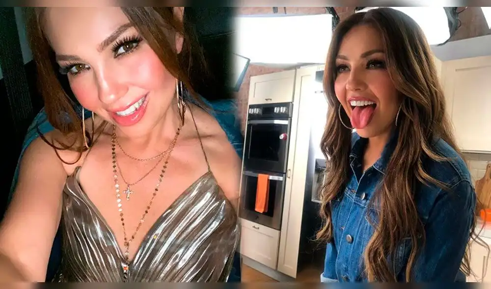 Thalía alborota las redes tras tomar un baño de burbujas Thalía alborota las redes tras tomar un baño de burbujas