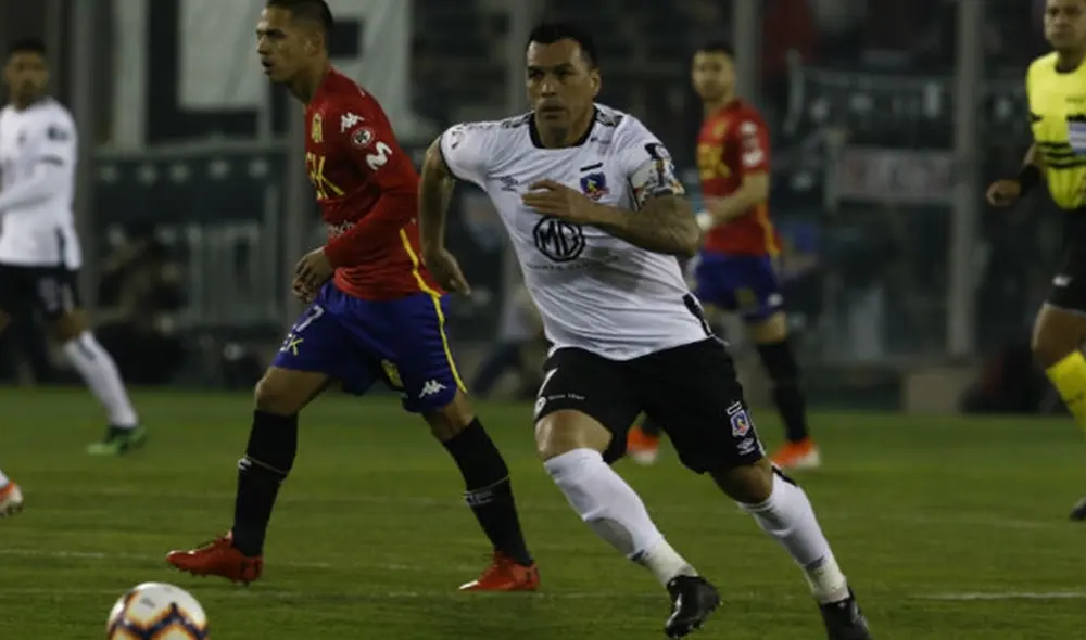 Colo Colo y Unión Española juegan en el Monumental de Santiago. Foto: CDF Colo Colo y Unión Española juegan en el Monumental de Santiago. Foto: CDF