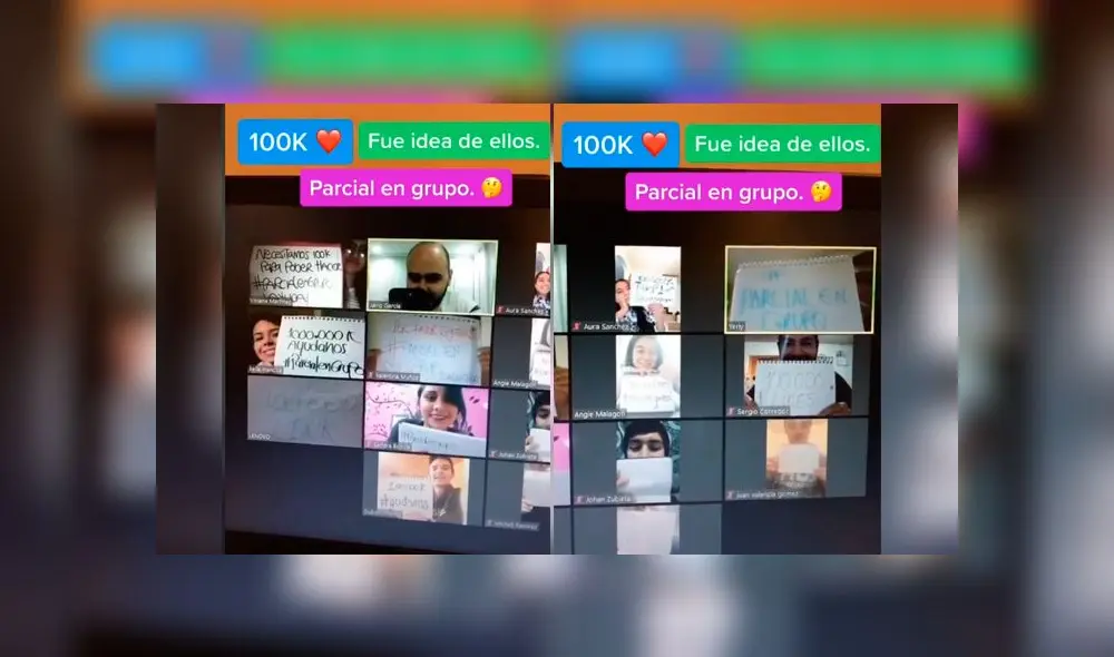Desliza las imágenes para ver el increíble desenlace que tuvo esta singular 'protesta' en TikTok. Foto: Jairo García/redes sociales