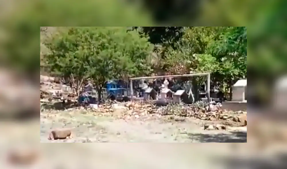 Cusco: vecinos entierran a muertos en canchita de fútbol al no haber espacio en cementerio [VIDEO]