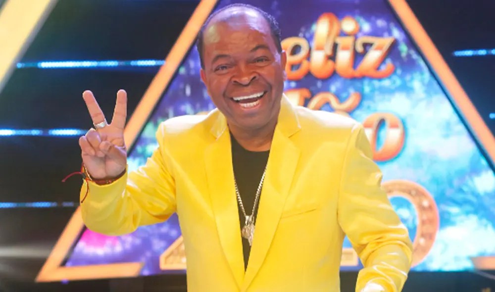 El integrante de El wasap de JB trabaja las 24 horas del día. Cuando no graba el programa cómico se dedica a su negocio de turrones. Foto: Carlos Contreras/GLR