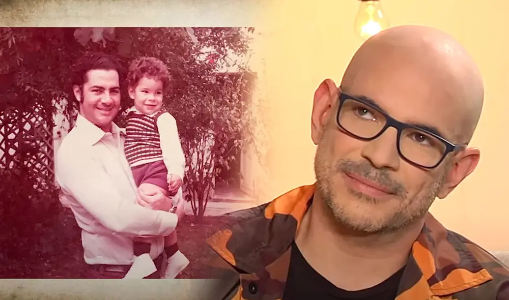 El productor de TV se conmovió al hablar de su padre, el capitán Morán. Foto: composición de Youtube El productor de TV se conmovió al hablar de su padre, el capitán Morán. Foto: composición de Youtube