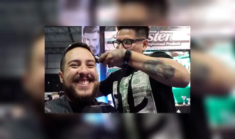 YouTuber: “El Cholo Mena” visitó épica batalla de barberos en Lima [VIDEO]