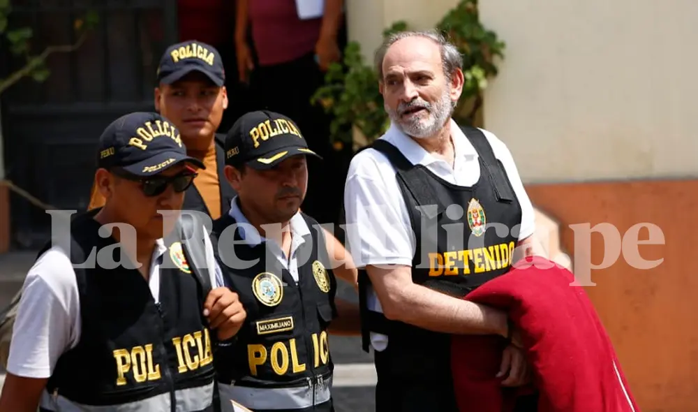 Yehude Simon sale de Medicina legal. Foto: Melissa Merino/La República.