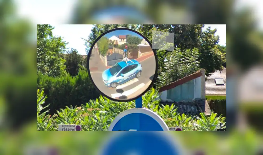 Google Maps: carro de Street View fue captado de manera insólita y sorprende a usuarios [FOTOS]
