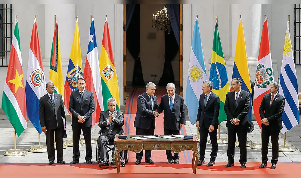 Nace Prosur sobre las cenizas de Unasur