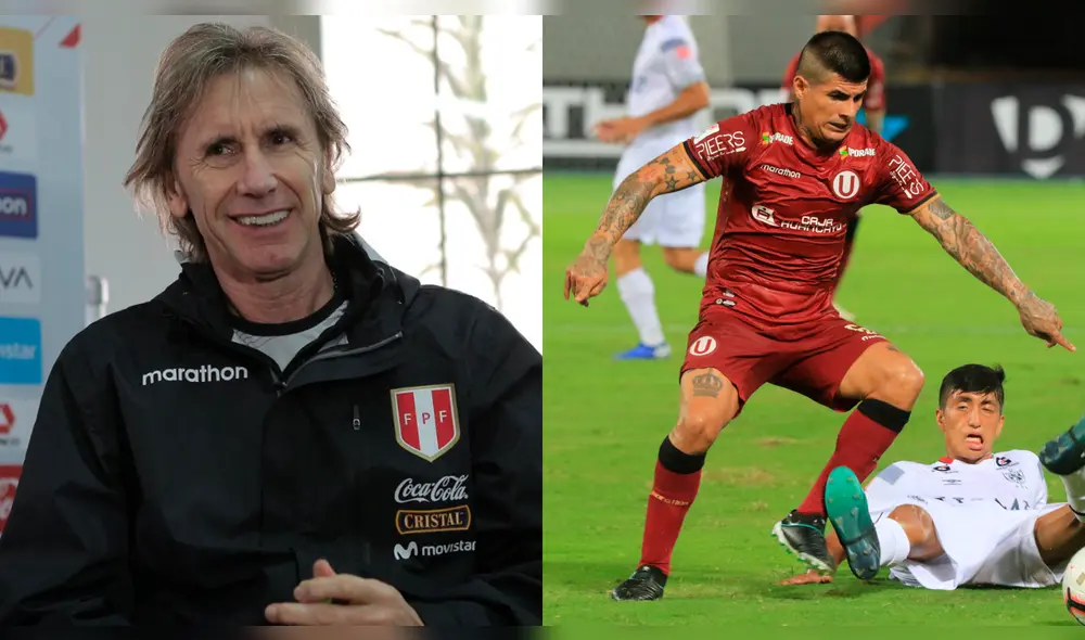 ¡Armando Alfageme la sorpresa! Ricardo Gareca convocó al jugador de Universitario para el duelo contra Uruguay 