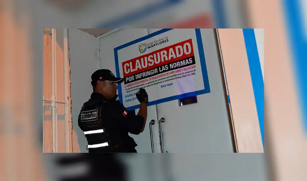 Miraflores: dos discotecas en la 'Calle de las Pizzas' fueron clausuradas 