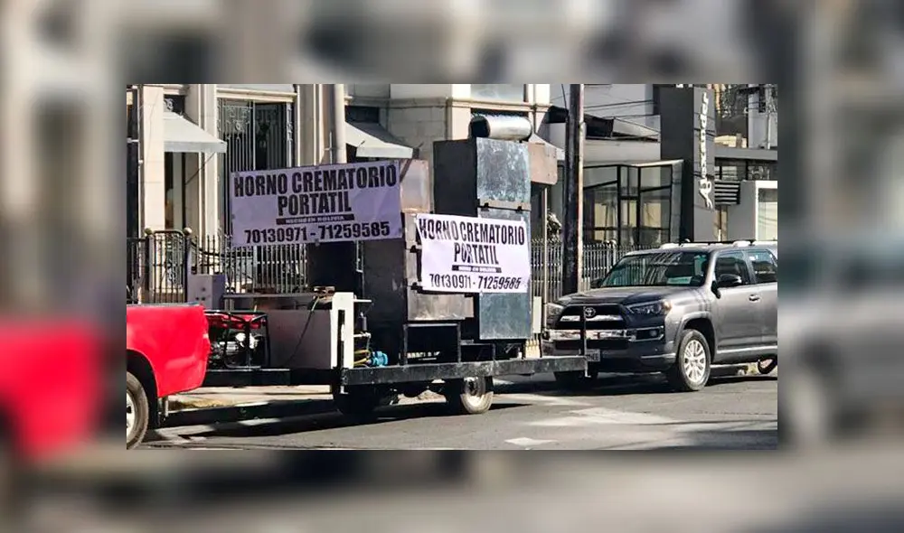 Cremaciones en Bolivia también pueden darse al paso. Un grupo de empresarios mineros incursionó en este negocio. (Foto: Infobae)