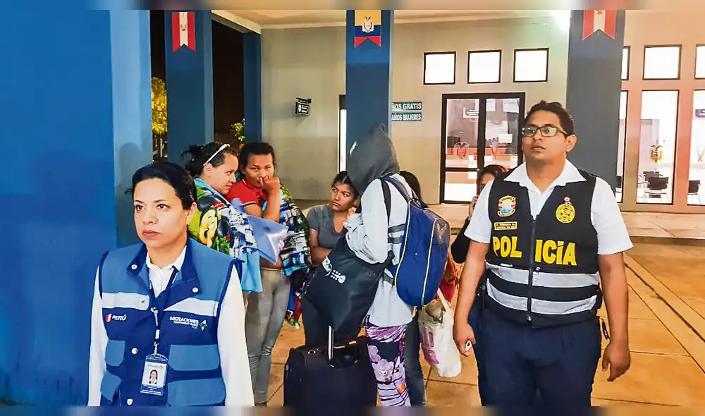 expulsión. Venezolanas no podrán retornar al Perú. expulsión. Venezolanas no podrán retornar al Perú.