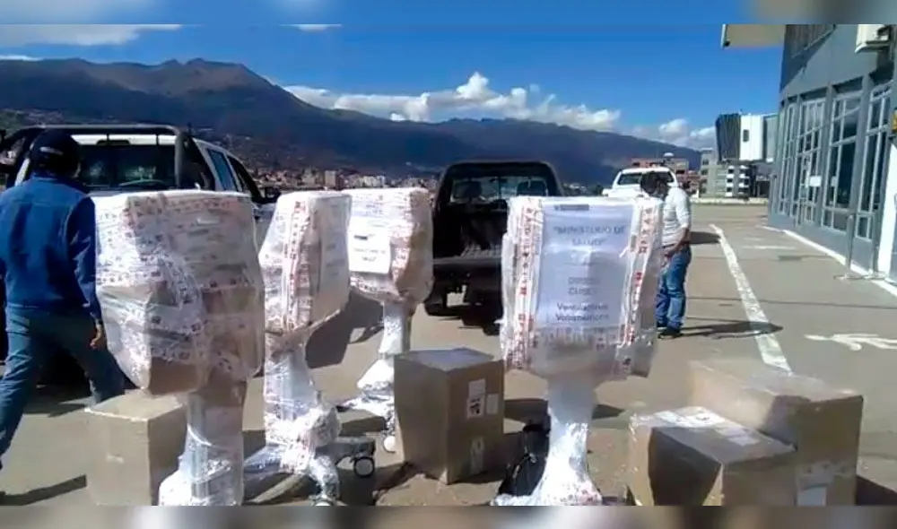 Equipos serán destinados para hospitales que atienden pacientes con coronavirus.