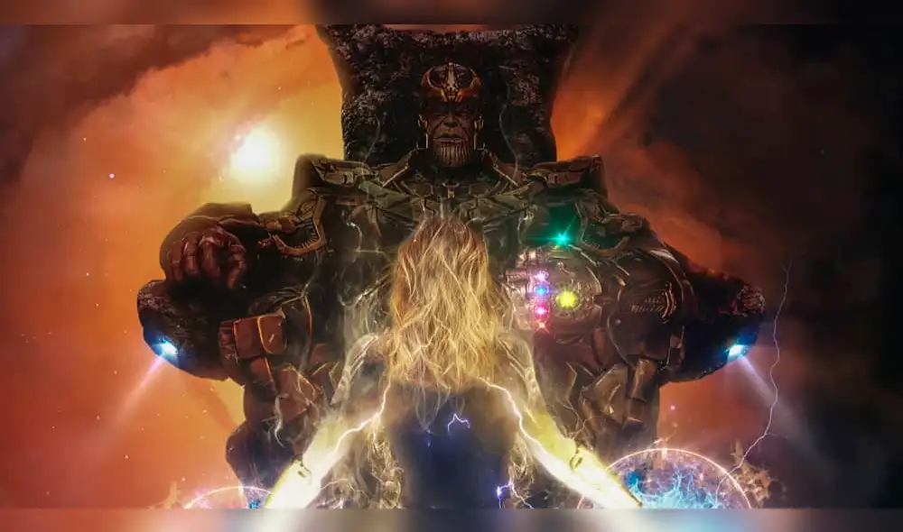 Avengers 4: Thanos cae ante la fuerza de Capitana Marvel en fotos virales