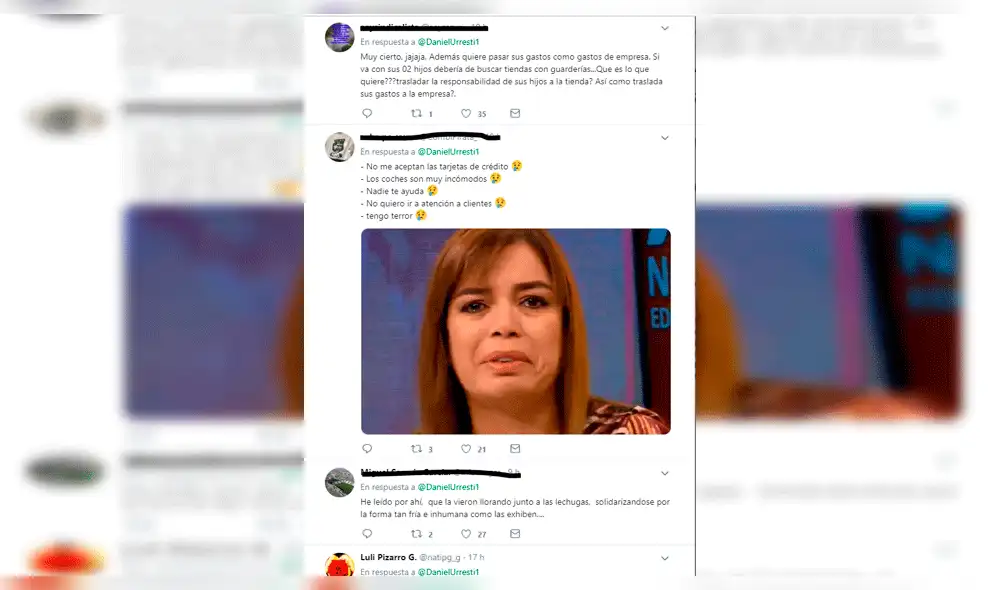 Daniel Urresti se burla de Milagros Leiva tras queja de Makro