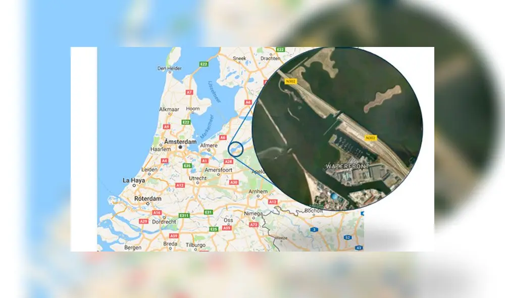 Acueducto en Holanda fue construido en 2002. Foto: Marcianos. Acueducto en Holanda fue construido en 2002. Foto: Marcianos.