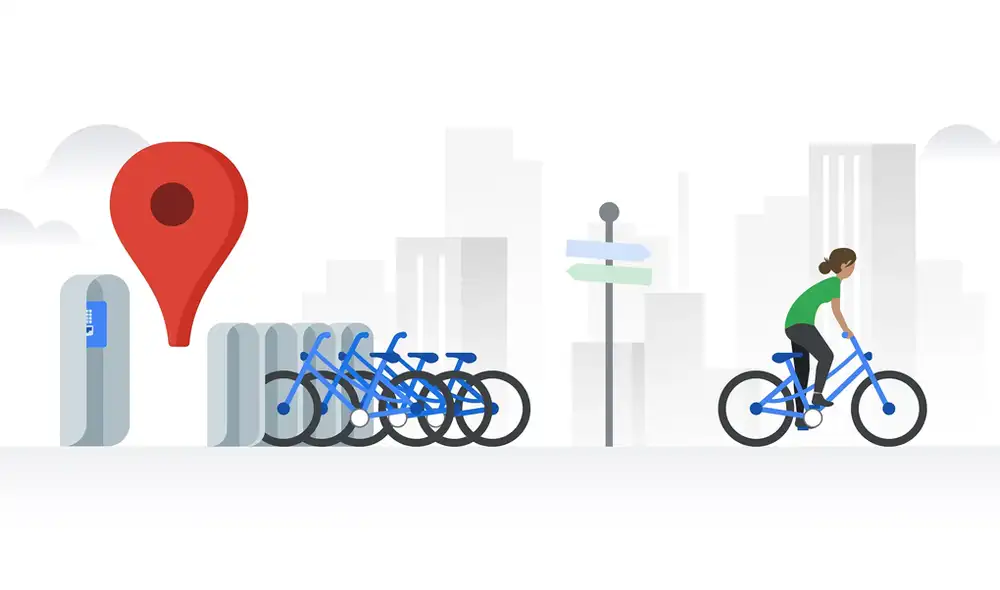 Servicio de alquiler de bicicletas. | Foto: Google