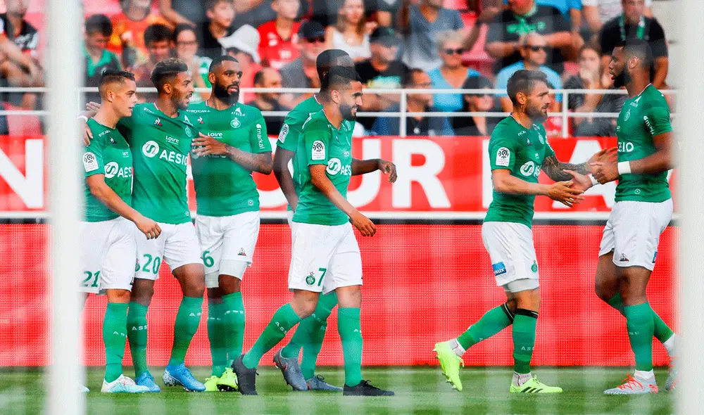 El Saint-Étienne de Miguel Trauco debutó con triunfo en la Ligue 1 de Francia ante el Dijon. | Foto: @ASSEofficiel El Saint-Étienne de Miguel Trauco debutó con triunfo en la Ligue 1 de Francia ante el Dijon. | Foto: @ASSEofficiel