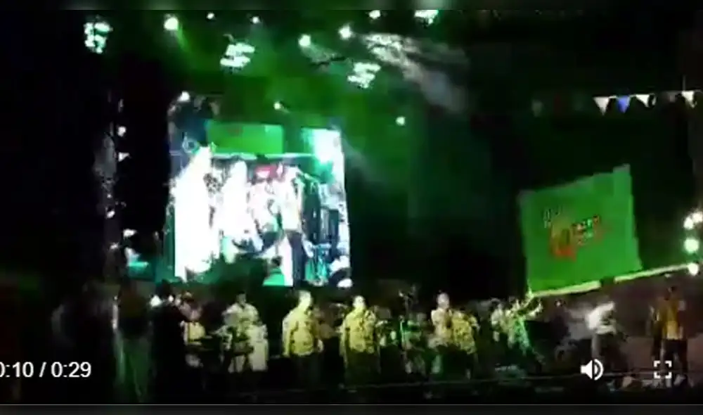 Christian Domínguez y Gran Orquesta Internacional cuestionados por tocar tras tragedia en Chepita Royal