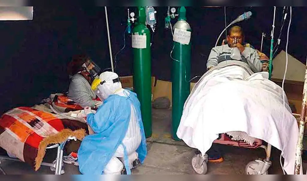 sin atención. Los pacientes llegaron al hospital Honorio Delgado, no pudieron atenderlos por falta de camas. sin atención. Los pacientes llegaron al hospital Honorio Delgado, no pudieron atenderlos por falta de camas.