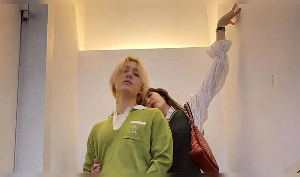 Desliza para ver más fotos de Hyuna y Dawn.