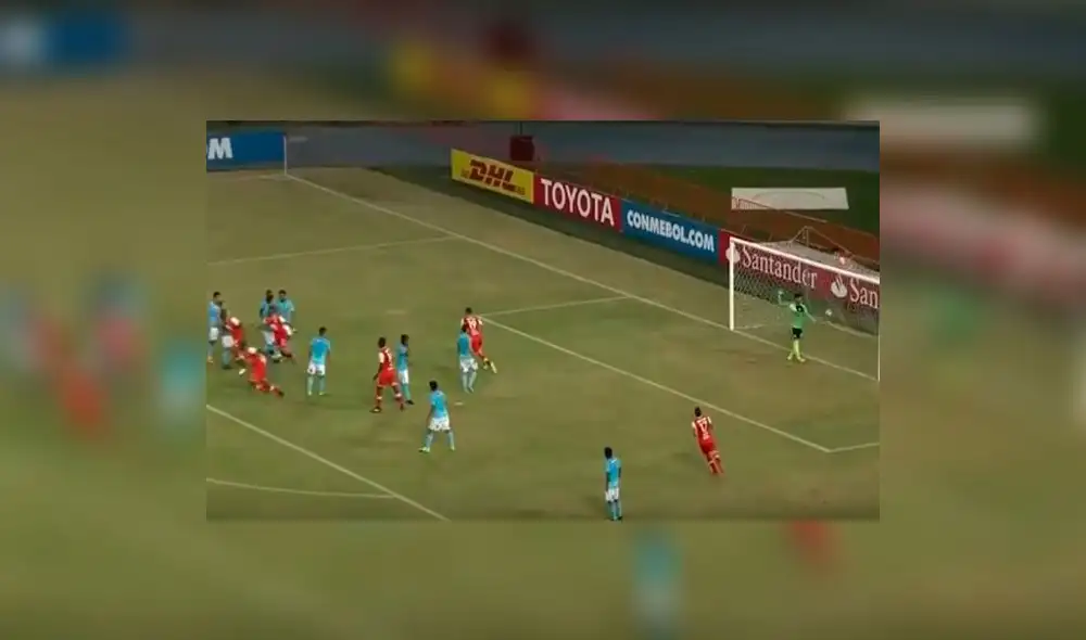 Sporting Cristal: Mira el golazo de tiro libre de Santa Fe que dejó parado a Viana [VIDEO] 