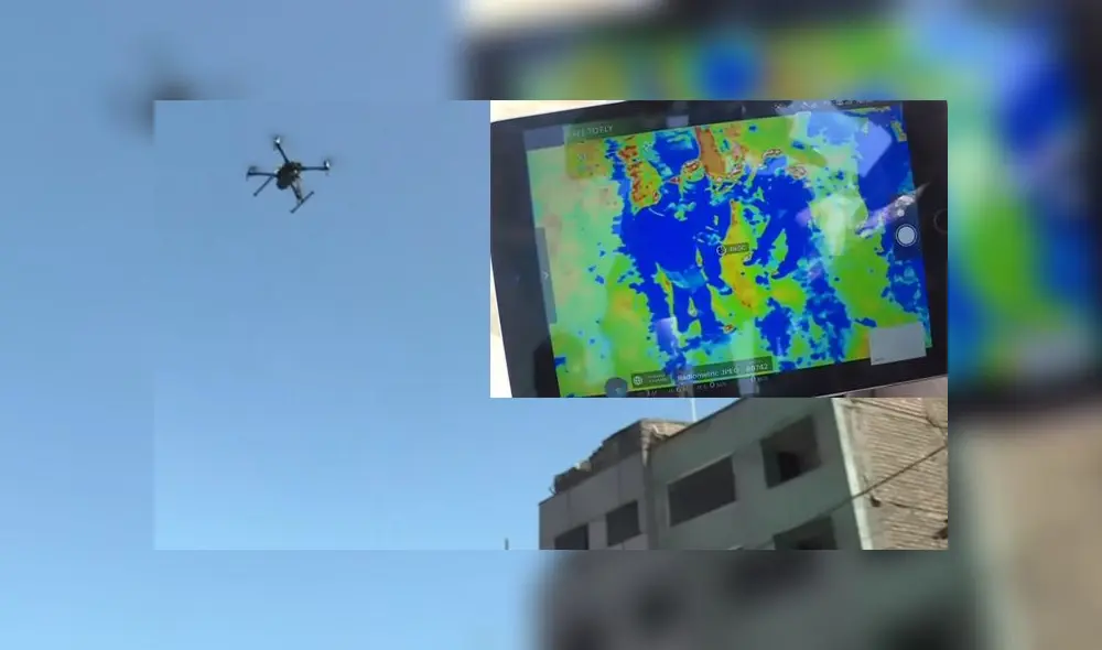 Imágenes son observadas en tiempo real en una tablet. (Foto: Captura de video / América Hoy)