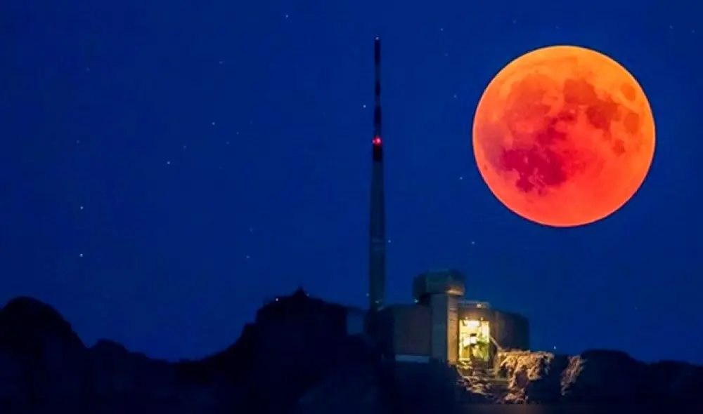 ¿Cómo se vio la Superluna Sangre de Lobo 2019 en Perú? [FOTOS]