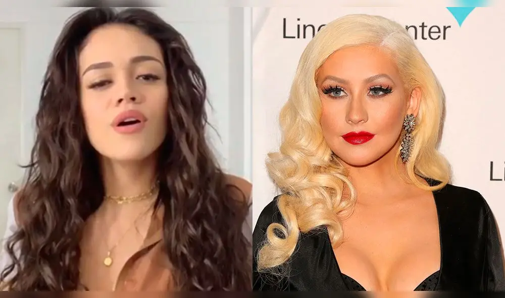 La joven cantante entonó un conocido tema de Christina Aguilera. Foto de Instagram La joven cantante entonó un conocido tema de Christina Aguilera. Foto de Instagram