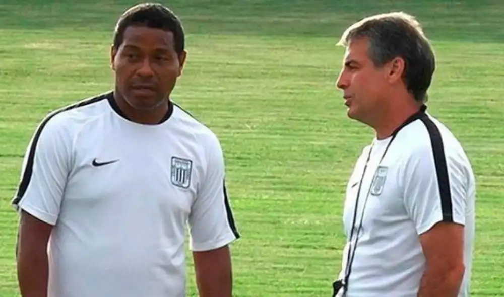 Juan Jayo trabajó como asistente técnico de Bengoechea en el 2017. Foto: Prensa Alianza Lima