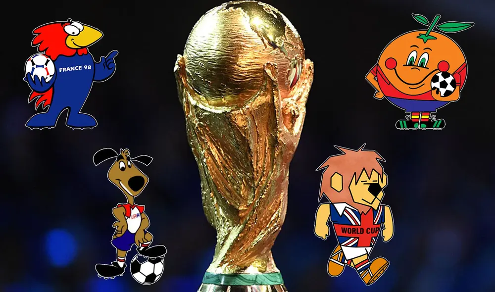 Las mascota son uno de los elementos que hacen único a cada Mundial. Foto: composición FIFA/GLR Las mascota son uno de los elementos que hacen único a cada Mundial. Foto: composición FIFA/GLR