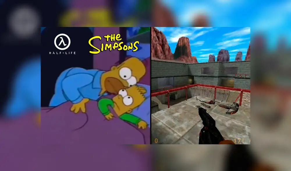 Otra más de la tendencia viral que invade YouTube. Icónico episodio de Los Simpsons fue recreado con efectos sonoros propios de Half-Life.