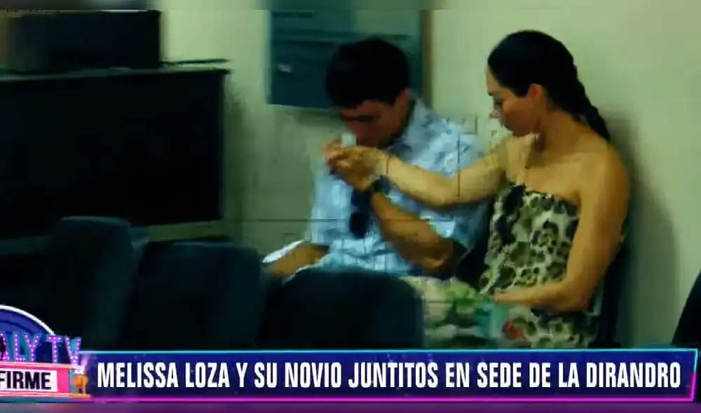 Melissa Loza y su novio Juan Diego Álvarez se lucen románticos en la Dirandro