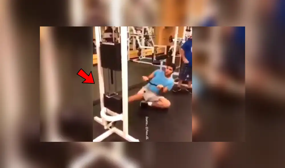 Facebook viral: Chico va al gimnasio junto a su hermano menor y este le juega pesada broma [VIDEO]