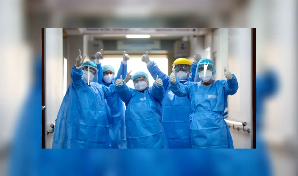 Los pacientes con coronavirus continúan siendo dados de alta. Foto: Andina Los pacientes con coronavirus continúan siendo dados de alta. Foto: Andina