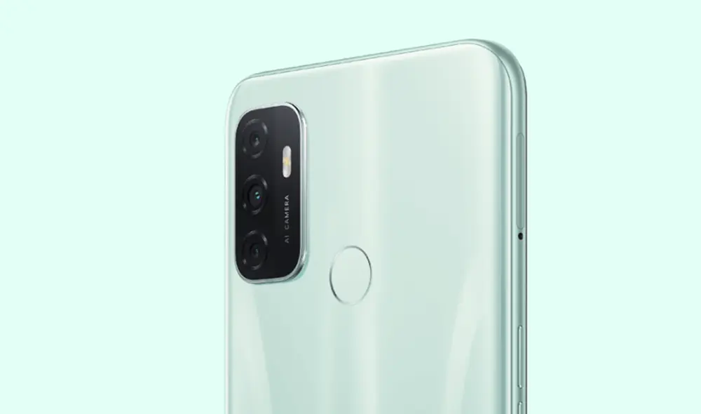 Triple cámara trasera. | Foto: Oppo Triple cámara trasera. | Foto: Oppo