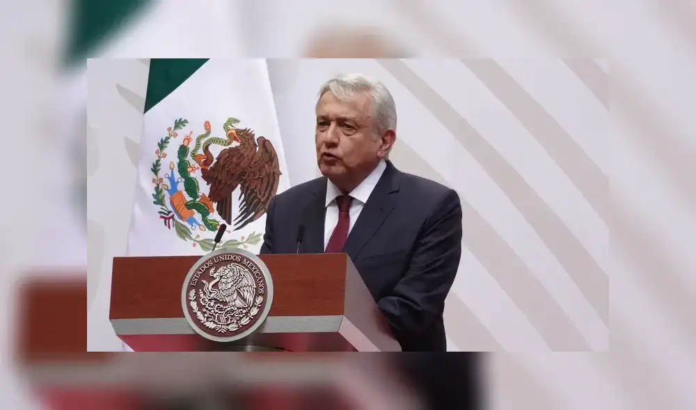 El presidente mexicano presentó en solitario su informe trimestral debido a las medidas preventivas para evitar el contagio del COVID-19. (Foto: Captura)