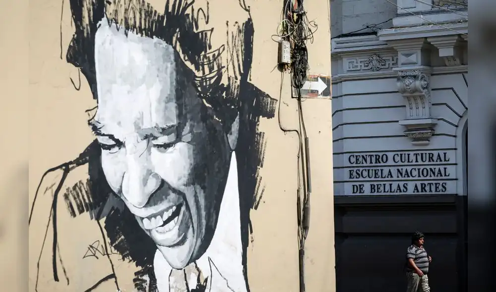 Centro de Lima: Pintan mural en homenaje al reconocido artista Víctor Humareda [FOTOS]