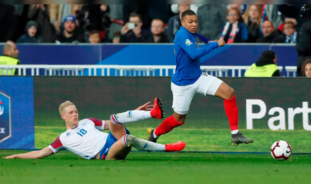 Francia aplastó 4-0 a Islandia por las Eliminatorias a la Eurocopa 2020 Francia aplastó 4-0 a Islandia por las Eliminatorias a la Eurocopa 2020