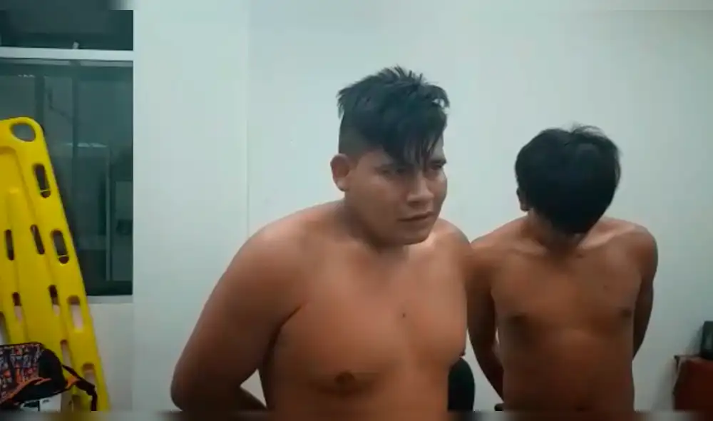 Dos de los intervenidos son menores de edad. Dos de los intervenidos son menores de edad.