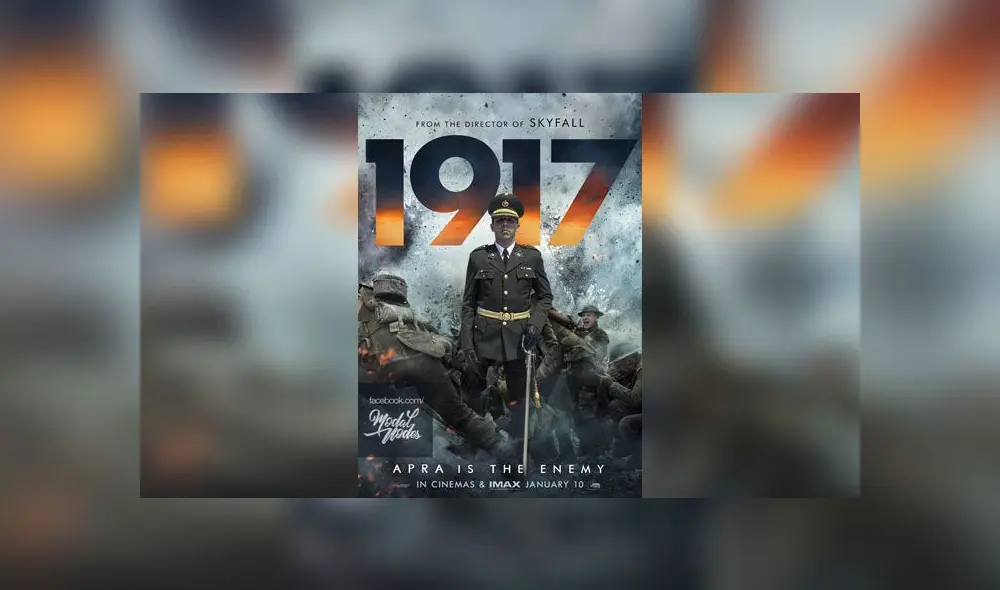 Mijael Garrido Lecca editado para tomar el lugar de George McKay. Foto: Facebook. Mijael Garrido Lecca editado para tomar el lugar de George McKay. Foto: Facebook.