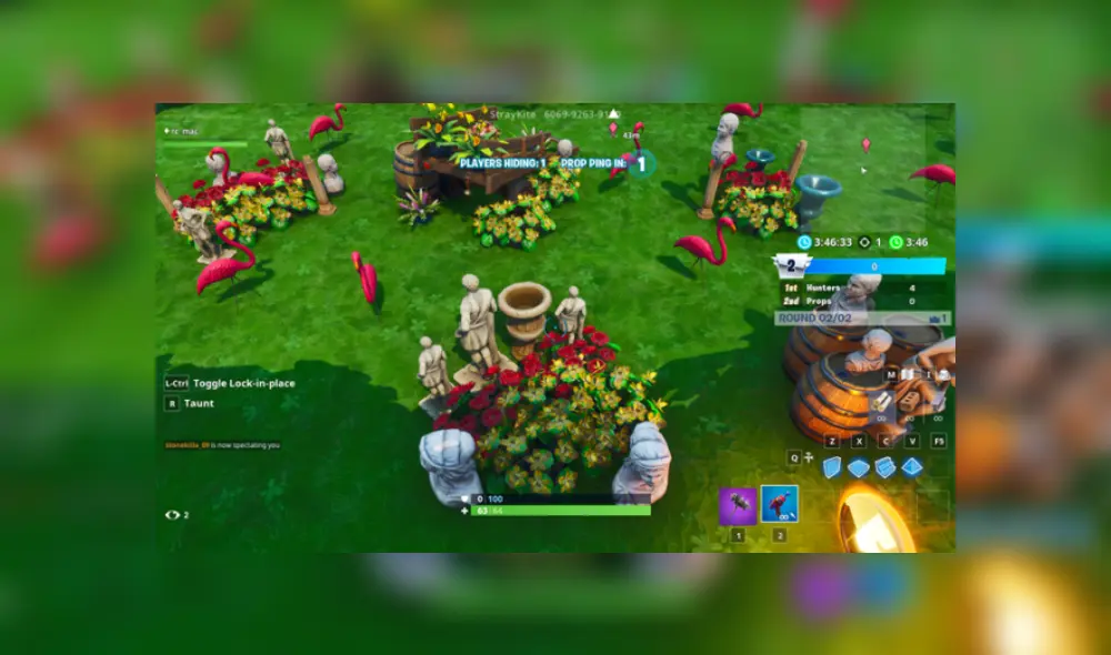 Prop Hunt, es un nuevo modo creativo de Fortnite que guarda similitudes con jugar a las 'escondidas'.