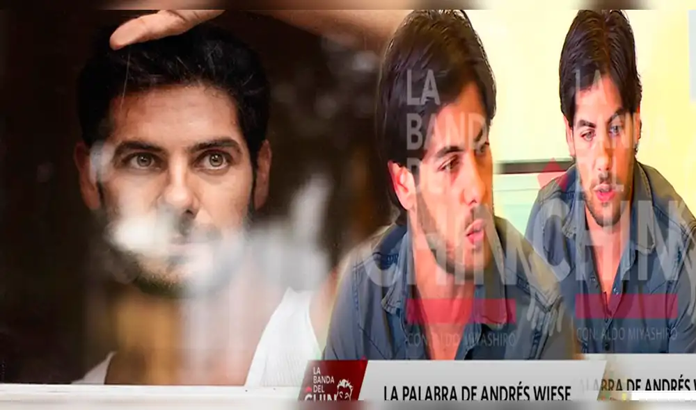 Andrés Wiese usuarios en redes critican la entrevista del actor en La banda del chino y no creen en su defensa Andrés Wiese usuarios en redes critican la entrevista del actor en La banda del chino y no creen en su defensa