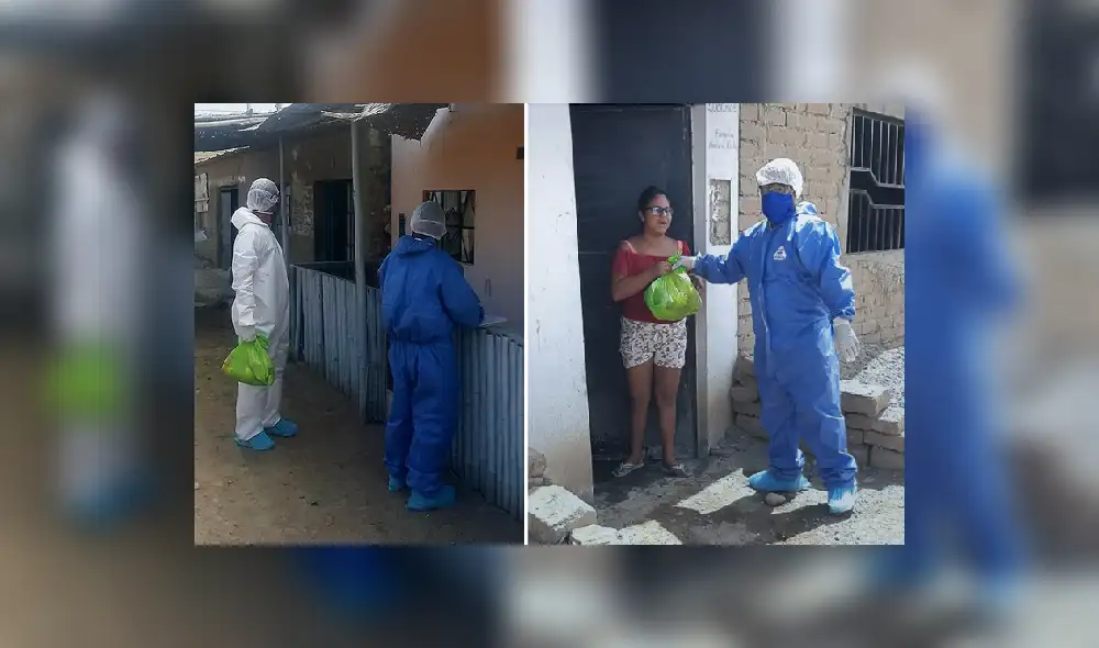 Club de fútbol dona víveres a familias vulnerables Pacasmayo La Libertad