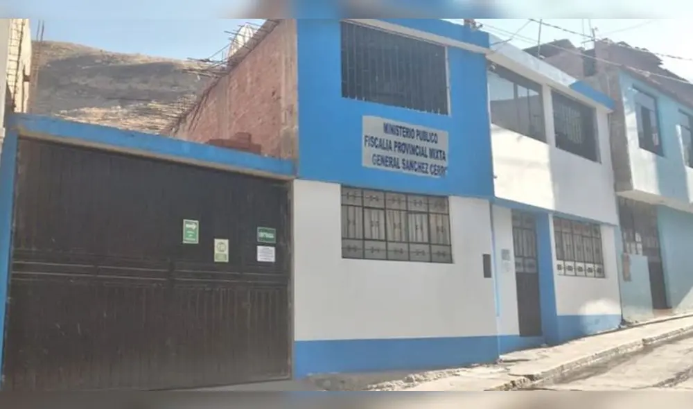 Local de la Fiscalía de Sánchez Cerro - Omate, estará cerrada por siete días.