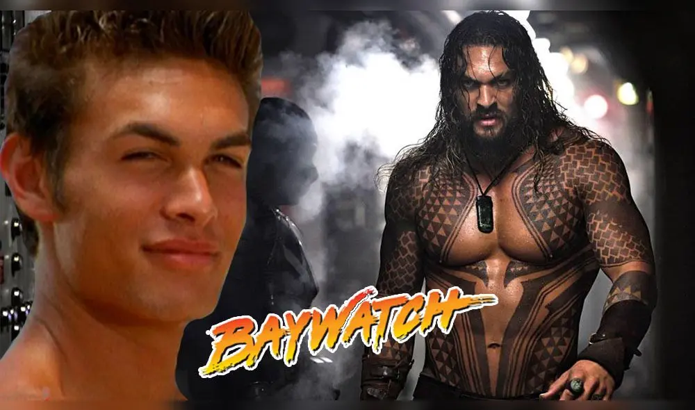 Jason Momoa debutó en la TV con Baywatch - Crédito: NBC y Warner Bros. Pictures